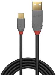 Lindy Cablu de date Lindy LY-36887, 2m, USB 2.0 Type A - USB-C