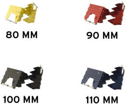 Salomon 1X2 CRAMPON MTN/BACKLAND hágóvas síléchez Kötése: 100 mm