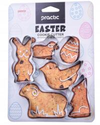 Practic Sütemény lyukasztó formák Húsvét nyuszi bárány nyúl (020400942)