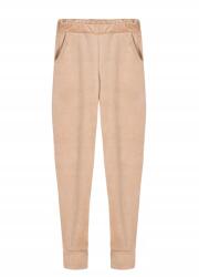  Lány Velúr Nadrág Bézs Színben 134