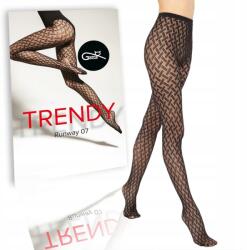 Gatta harisnyanadrág RUNWAY-07 mintás 20 Den M/L
