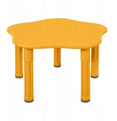 Małpiszon King sárga műanyag asztal gyerekeknek (01.038.20.003)