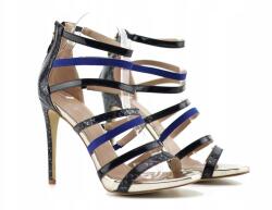  Pántos szandál tűsarkú cipő magassarkú 36-os méret (32342)