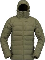 Norrona femund down700 Zip Hood férfi tollkabát M / olívia