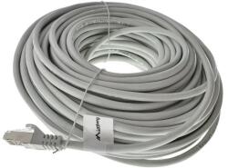 Lanberg Cablu ecranat FTP, Lanberg 42789, cat. 5e, mufat 2xRJ45, lungime 30m, AWG 26, 100 MHz, de legatura retea, ethernet, Gri (PCF5-10CC-3000-S)