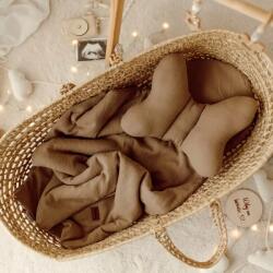 Muminky Ágynemű garnitúra 3az1ben Muszlin A'la Len Pamut 100% Sötét Bézs