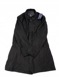  Férfi gyapjú kabát fekete The Wool Maker XL