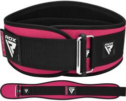 RDX X3 6 INCH Weightlifting Neoprene Gym Belt for Women SHARP PINK (M) - RDX