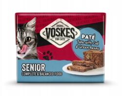 Voskes original Tonhal Pástétom Tőkehalmal Senior macskaeledel nedves 85g