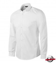 MALFINI Férfi ing - fehér, vasaláskönnyitett anyagból (26200)