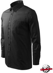 MALFINI Férfi ing- ADLER - fekete, hosszú ujjú 100% pamut (20901) - chefs - 8 980 Ft