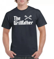 Chefs.hu The Grillfather - nyomott mintás póló - chefs - 4 380 Ft