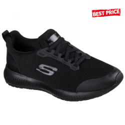 Skechers - SQUAD SR FEKETE -női felszolgáló cipő (77222E)