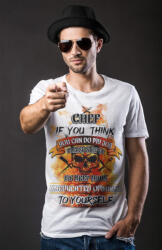 Premier Chef póló - ha azt gondolod (pr649wh)