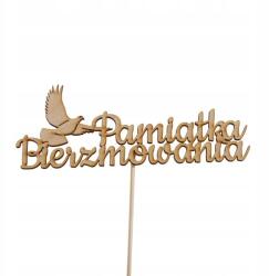 Klepkomania topper torta felirat Emlék a Bérmálkozásra (BSTP478.)