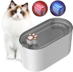 BNTrade Szökőkút Itató Macska Kutya Tál Automata Itató Szűrő Csendes Led (BNTRADE_PO11)