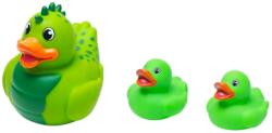  Dinoszaurusz Kiskacsa Fürdető Szett 3 Db-os Gumi Játék Gyerekeknek (365323387)