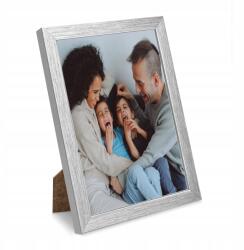 MPink Design Fotorama 18x24 cm-es képkeret, ezüst színű plexi üveggel (dombornyomott) (CT1-F18X24IL13,15,039)