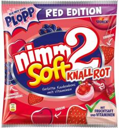 nimm2 Soft KnallRot 240g Gyümölcsös Piros Cukorka Vitaminok Németországból (4014400928242)
