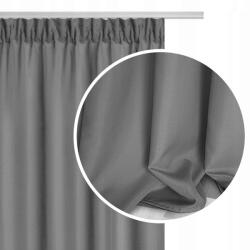 Prestiqua Nappali Függöny Kész Szalag Grafit Békákhoz 140x260 Viva (Viva)