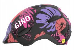 Giro Gyerek bukósisak Giro Scamp Mips matte black floral Xs 45-49 (Kask dziecięcy GIRO)