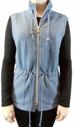 ERFO Kék ujjatlan mellény ezüst szállal Erfo, 42-es méret