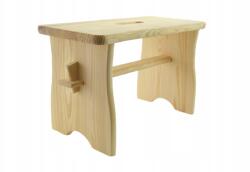  Közepes szék fa zsámoly Ryczka etetőszék, Konyhai Pad Fsc (4220)