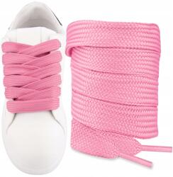 Sulpo Széles, vastag, Rózsaszín cipőfűző Campus cipőkhöz, 15mm lapos Sulpo, 180 cm (Szerokie sznurówki do adidasów trampek )