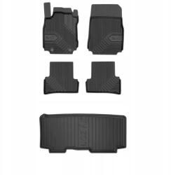 FroGum Gumi szett autószönyegek és csomagtértálca Renault Modus 2004-2012 állítható magasságú padló nélkül