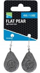 Preston Lapos Súlyzó Flat Pear Lead 2DB 20G (P0220036)