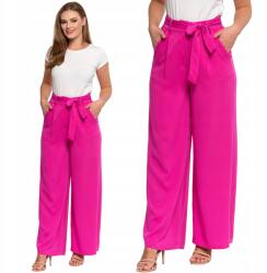 Moraj Női széles nadrág magas derékkal Elegáns viszkóz Moraj XXL (OSD4500-008)