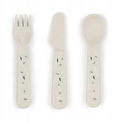 Done By Deer Foodie Confetti Sand Gyermek Evőeszköz Készlet (1236589)