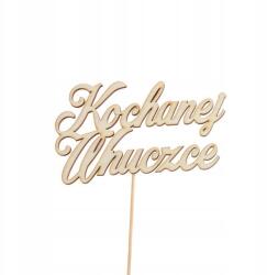 Klepkomania topper torta felirat Szeretett Unokámnak (BSTP453)