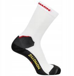 Salomon Speedcross Crew Socks (42-44) Unisex zokni Poliamid Fehér (C19735)