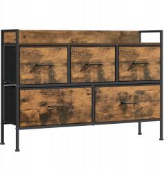 VASAGLE Konzol Vasagle rusztikus tölgy matt 98, 2 x 70 x 29cm (LTS135B01)