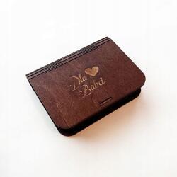 Klepkomania Ajándékdoboz Nagymamának, ékszerdoboz ajándékutalványhoz, pénzhez (3DSB050)