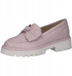 Caprice rózsaszín Seda bőr mokaszin vastag talppal [24751-42-584] 42 (24750-42-318)