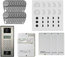 ELECTRA Kit videointerfon Electra Classic Line KIT-EL-VDI-1, 800 TVL, 255 posturi, RFID, tastatura, afisaj electronic, aparent (KIT-EL-VDI-1)