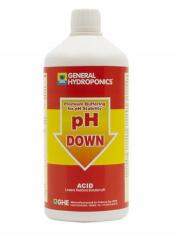 GHE pH down mínusz 1L szintszabályozó csökkenti a ph-t (3744)