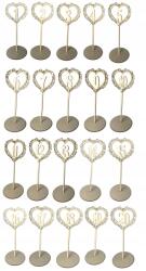 Kreatywne Myślenie Fa asztalszámok, dekoratív számok esküvőre, számsor 1-20 (31730)