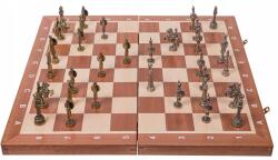 Square Arab Fém Sakk Fa Sakktábla 48 x 48 cm