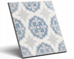 Szklane Mozaiki Dekoratív Greslap Patchwork Virágos Pisa 20x20 cm I. osztály (FLORAL PISA)