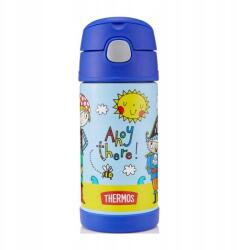 Thermos Termosz vízálló termo bögre gyerekeknek szívószállal Thermos 355 ml (5050897001524)