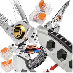  Multifunkciós kábelcsipesz, szigeteléseltávolító gyorscsatlakozók (Szczypce wielofinkcyjne)