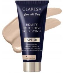 Claresa Hidratáló alapozó Spf 50 1N Light Neutral Védelem és ápolás (5903819832952)