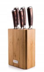 G21 Gourmet Nature késkészlet 5 db bambusz blokk (G21GNAT5)