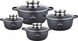 Zilner Márvány Edénykészlet Fekete 8 Db Indukciós Zilner Aroma Gomb (5906656388897)