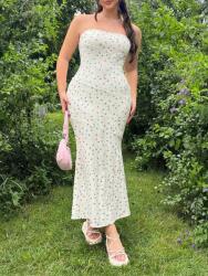 Shein LC42124 Shein Ruha Maxi Virágmintás Nyitott Vállú (4) 46