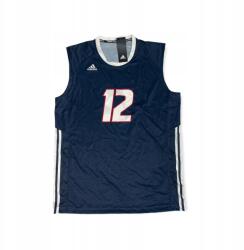 adidas Sötétkék Usa 12 Adidas Röplabda póló L-es méret (KN1/86-64)