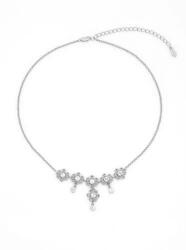 Colibra Ezüst Nyaklánc Virágos Swarovski Kristály Medállal (c12186)